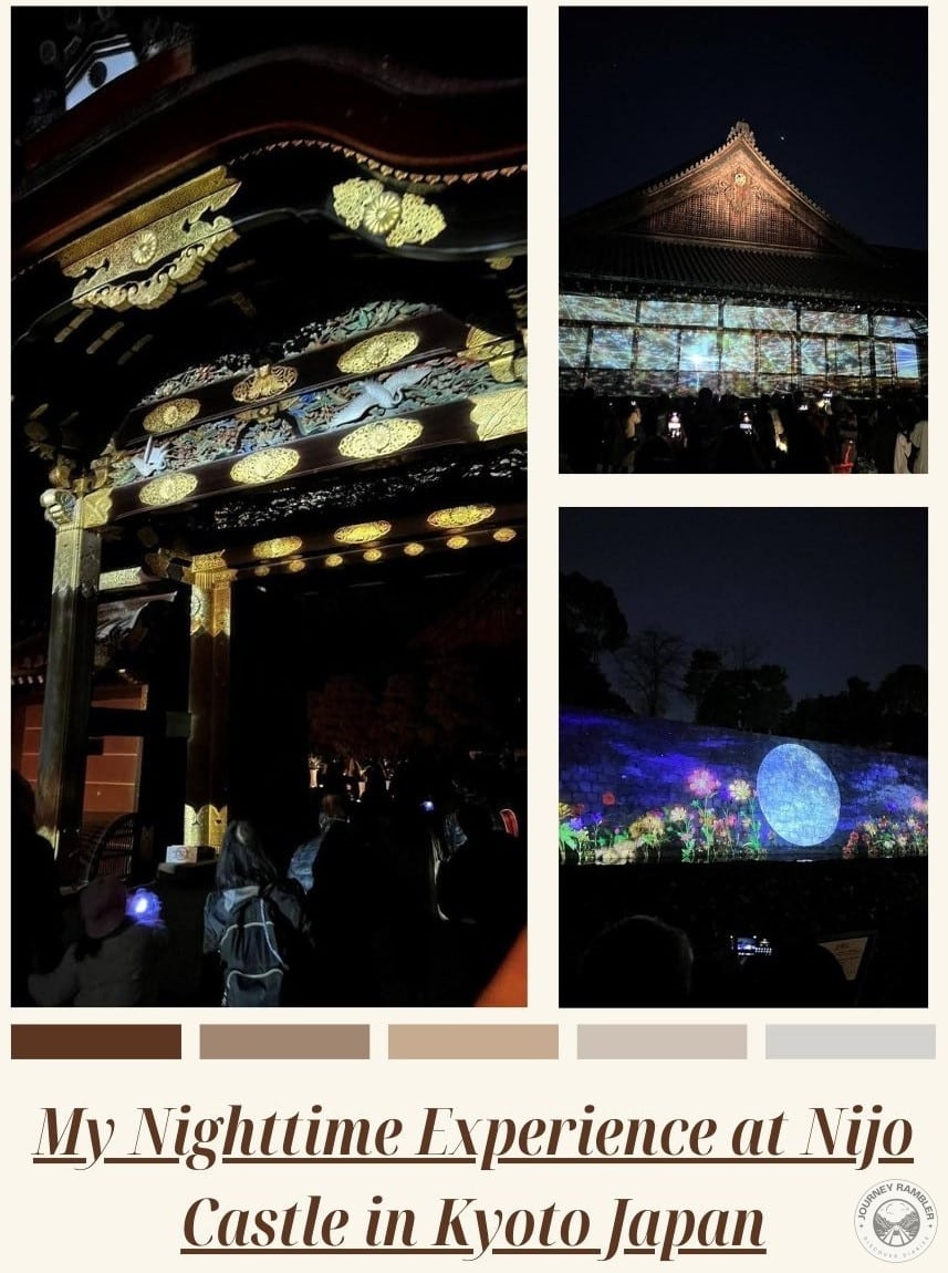 My Nighttime Experience Nijo Castle Kyoto Japan