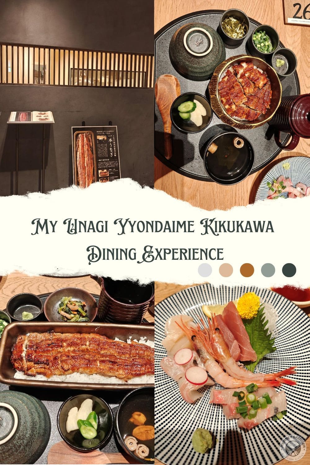 My Unagi Yyondaime Kikukawa Dining Experience