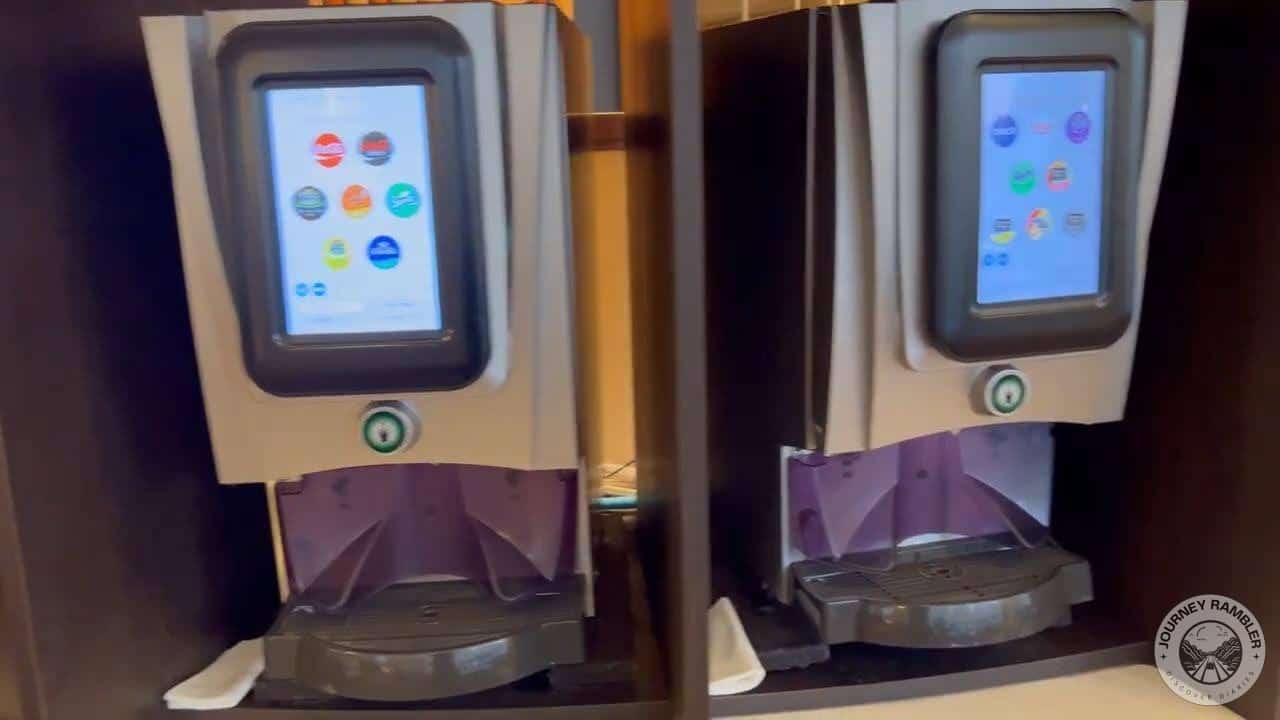 dispenser for soft drinks
