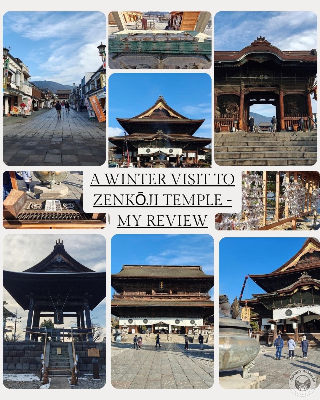 A Winter Visit to Zenkōji Temple - My Review