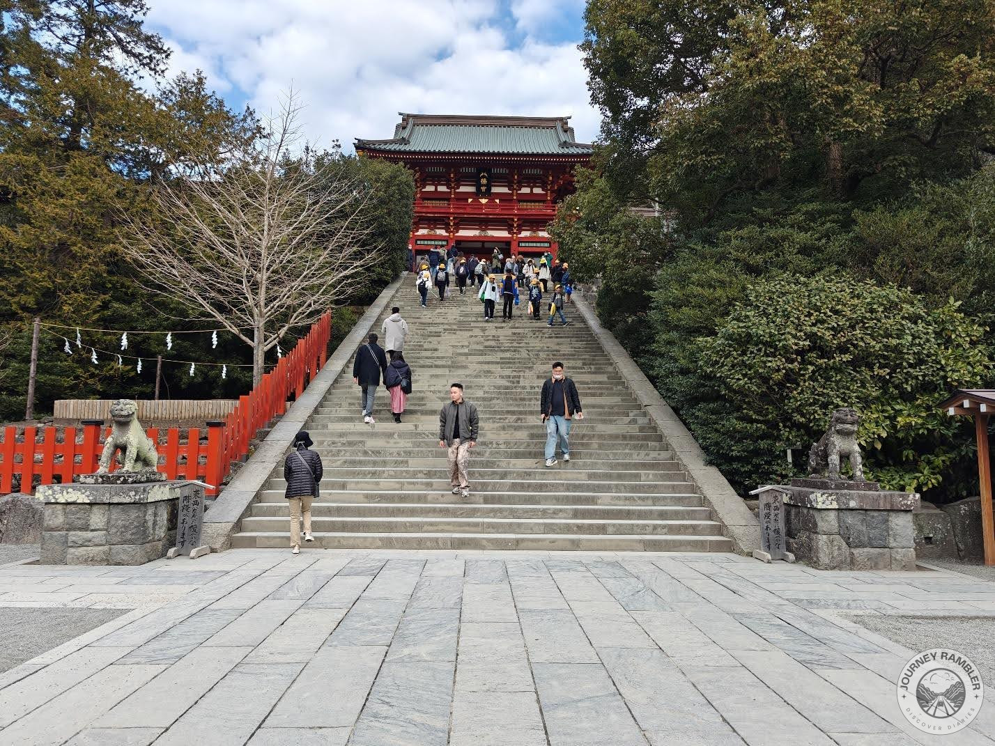 Tsurugaoka Hachimangu Shrine's Grand Stairway