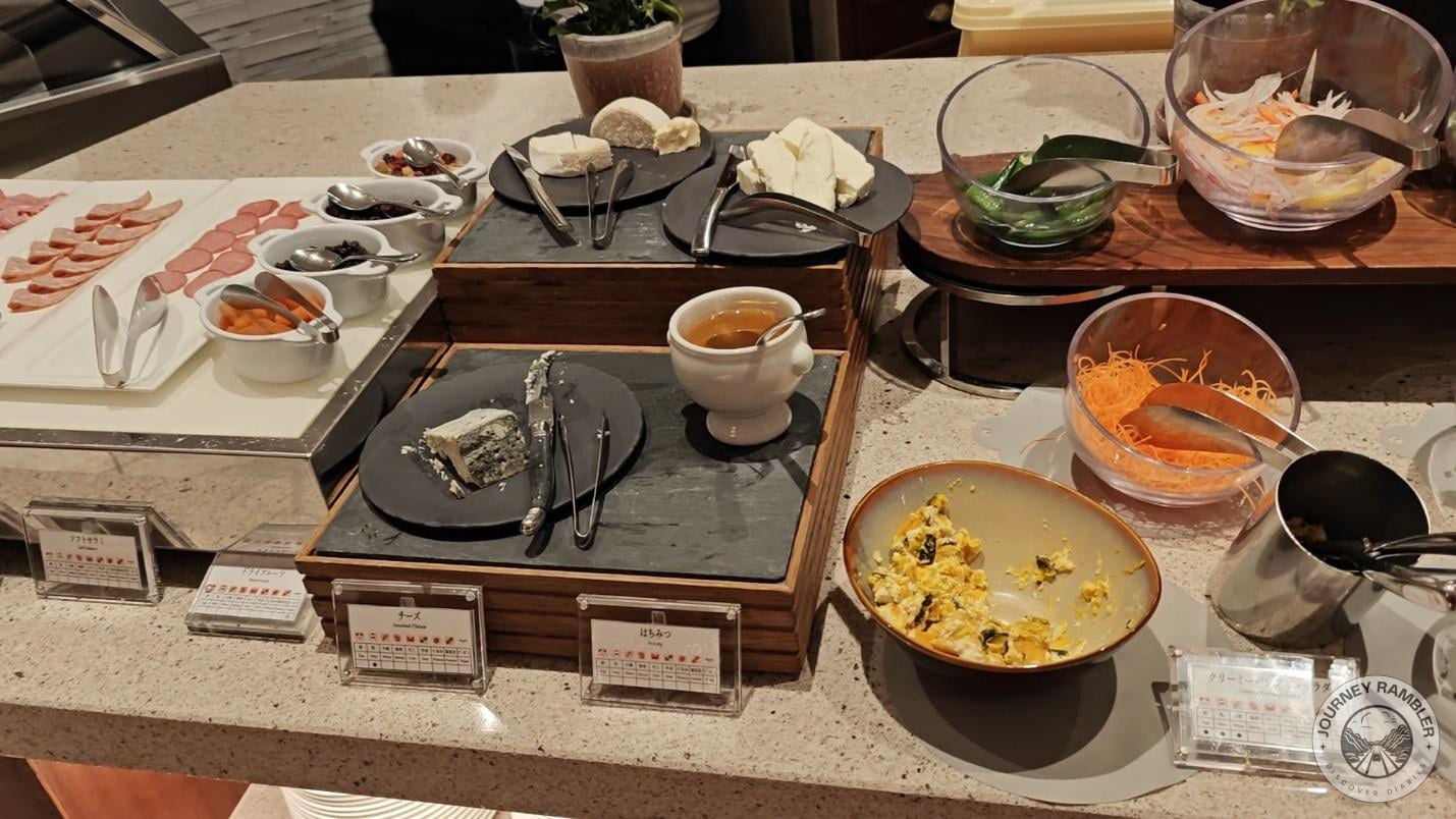 cheeses and some honey