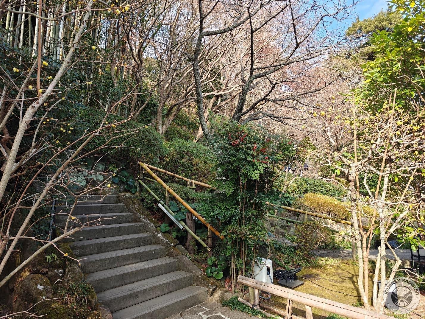 path to the left of Myochi Pond