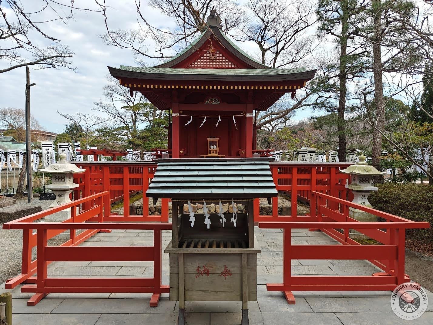 shrine to Benzaiten