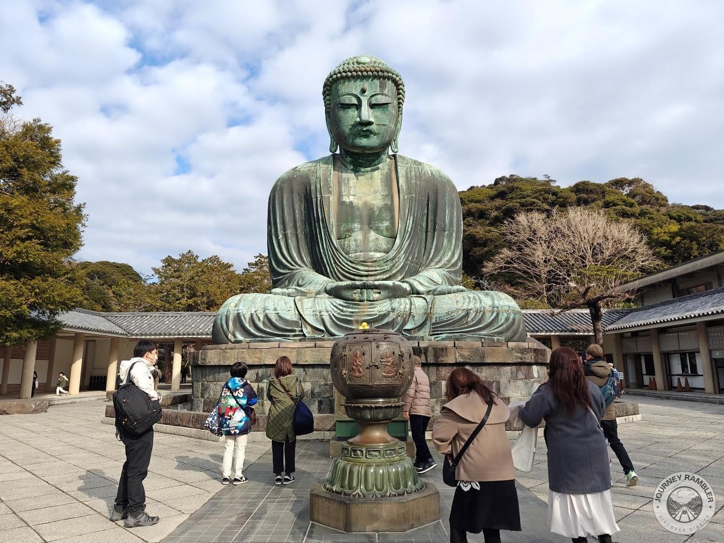 the second tallest bronze Buddha statue in Japan