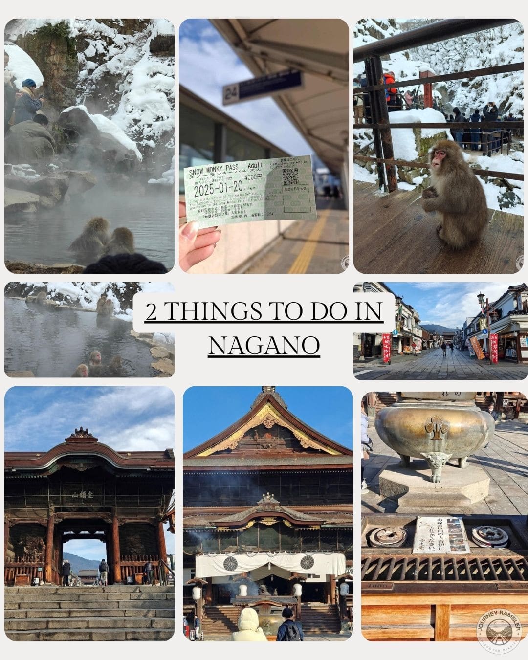 2 Things to Do in Nagano