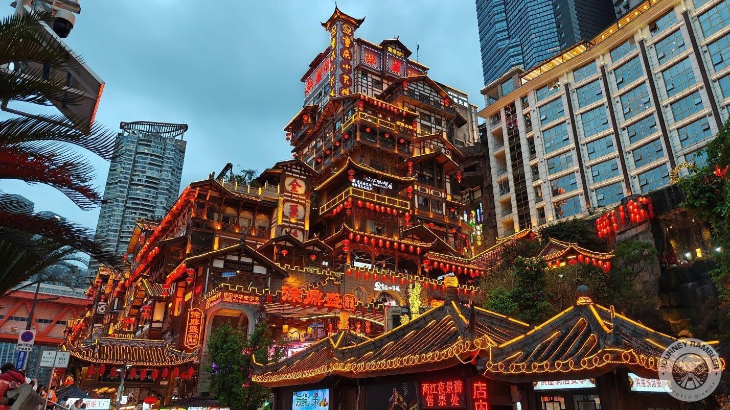 Hongyadong has multiple levels