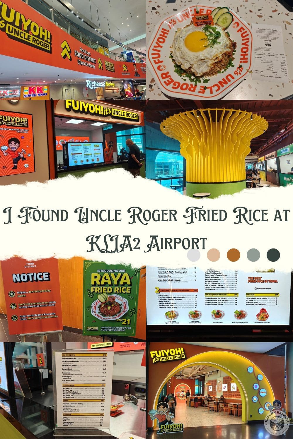 I Found Uncle Roger Fried Rice at KLIA2 Airport