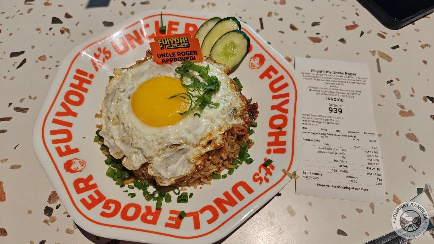 Non Spicy Uncle Roger’s Egg Fry Rice