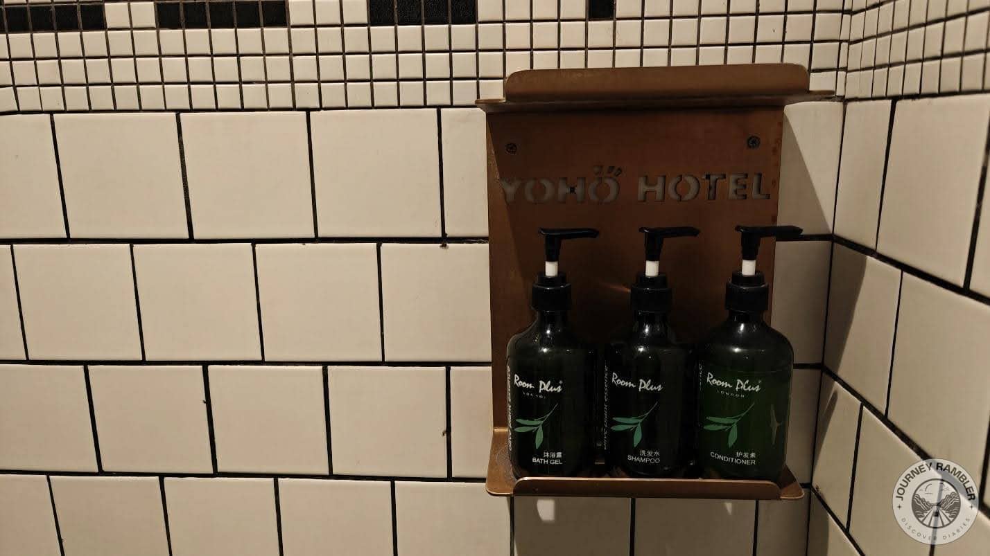 holder for the shampoo, conditioner, and body wash