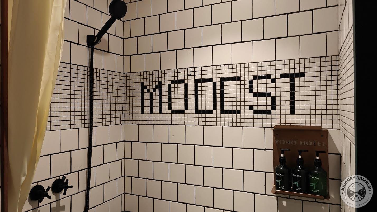 modest bathroom