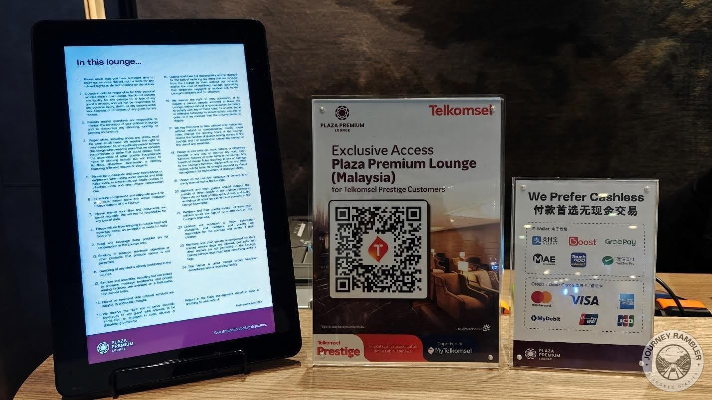 rules and regulations of the lounge