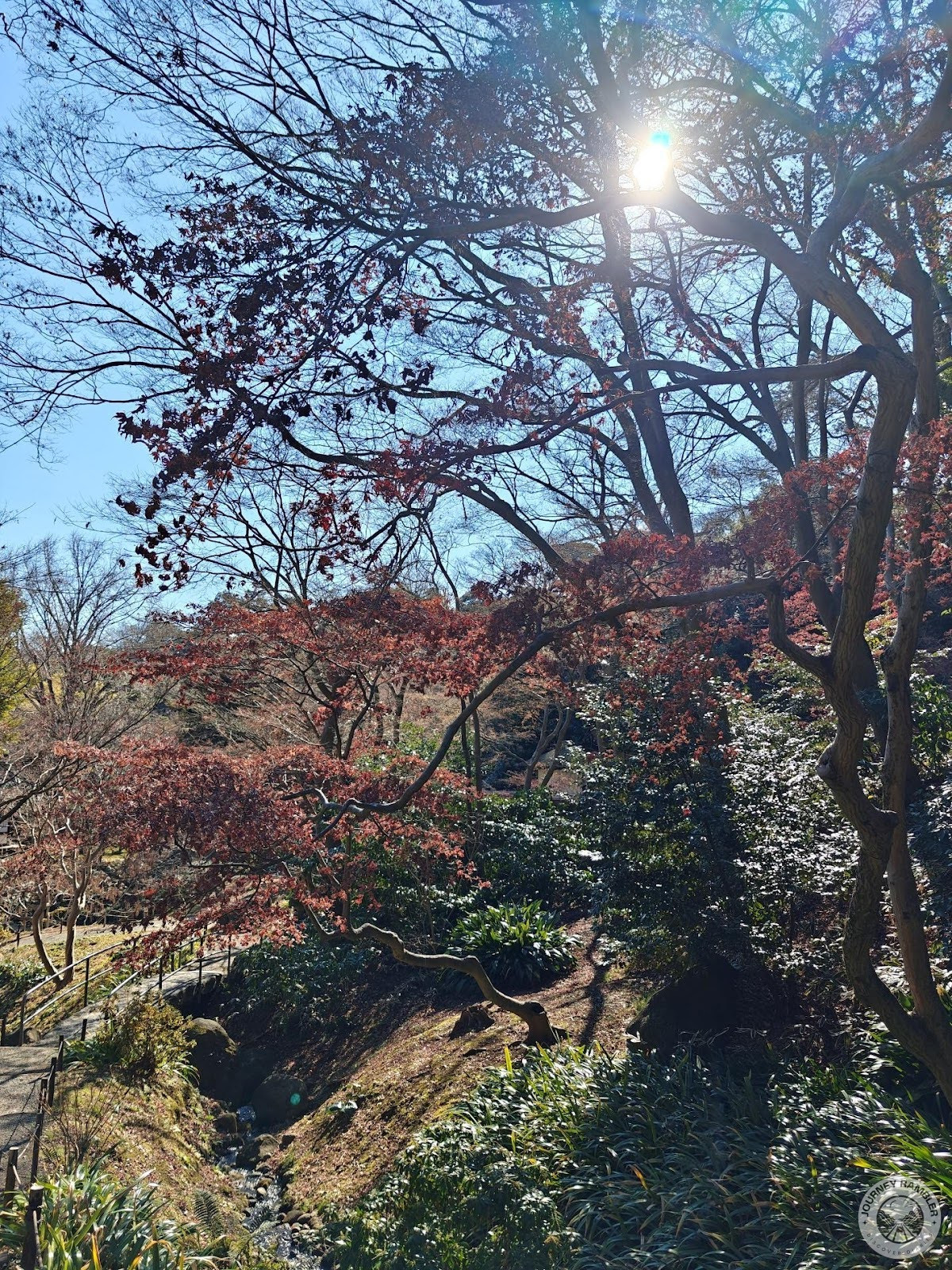 way from the Gekkadan and Tenjuin area to the Choshukaku