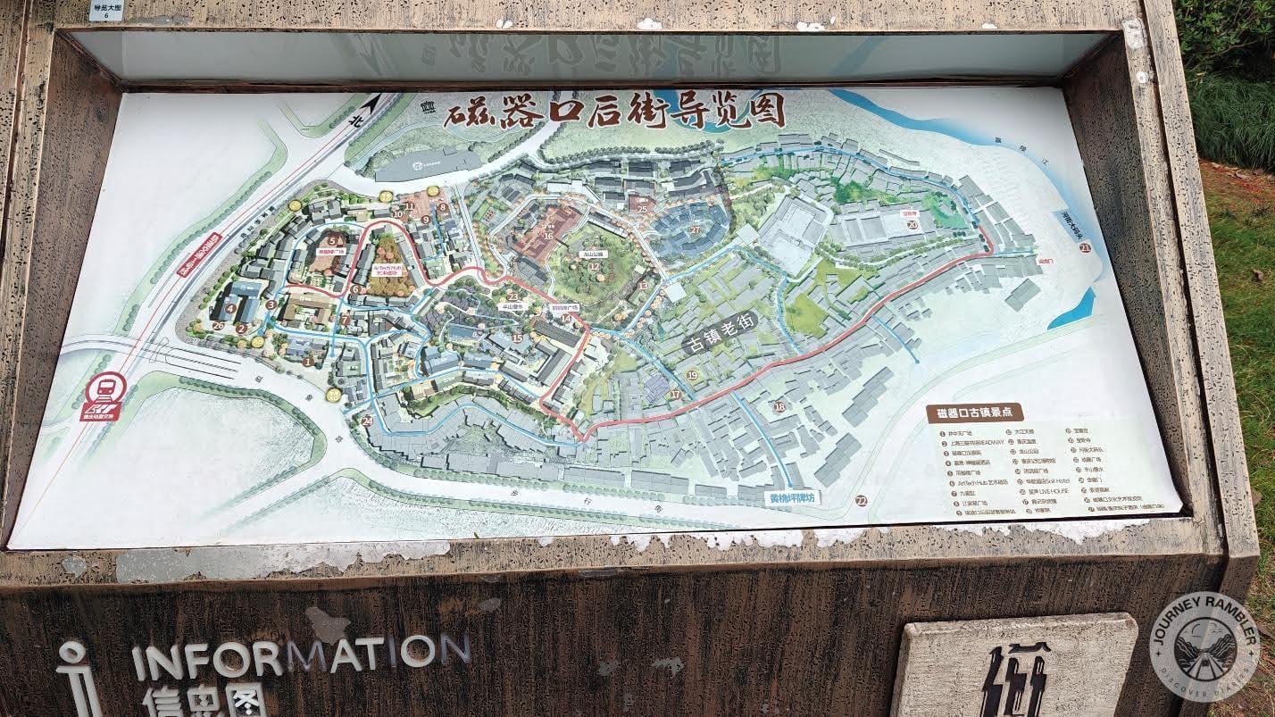 Longshan Park map