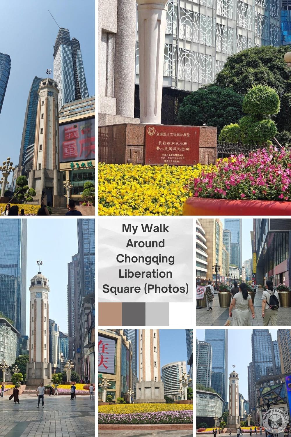 My Walk Around Chongqing Liberation Square (Photos)