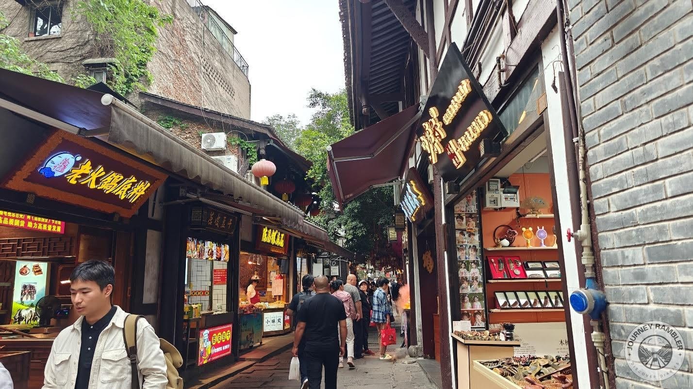 area where you'll find a number of establishments