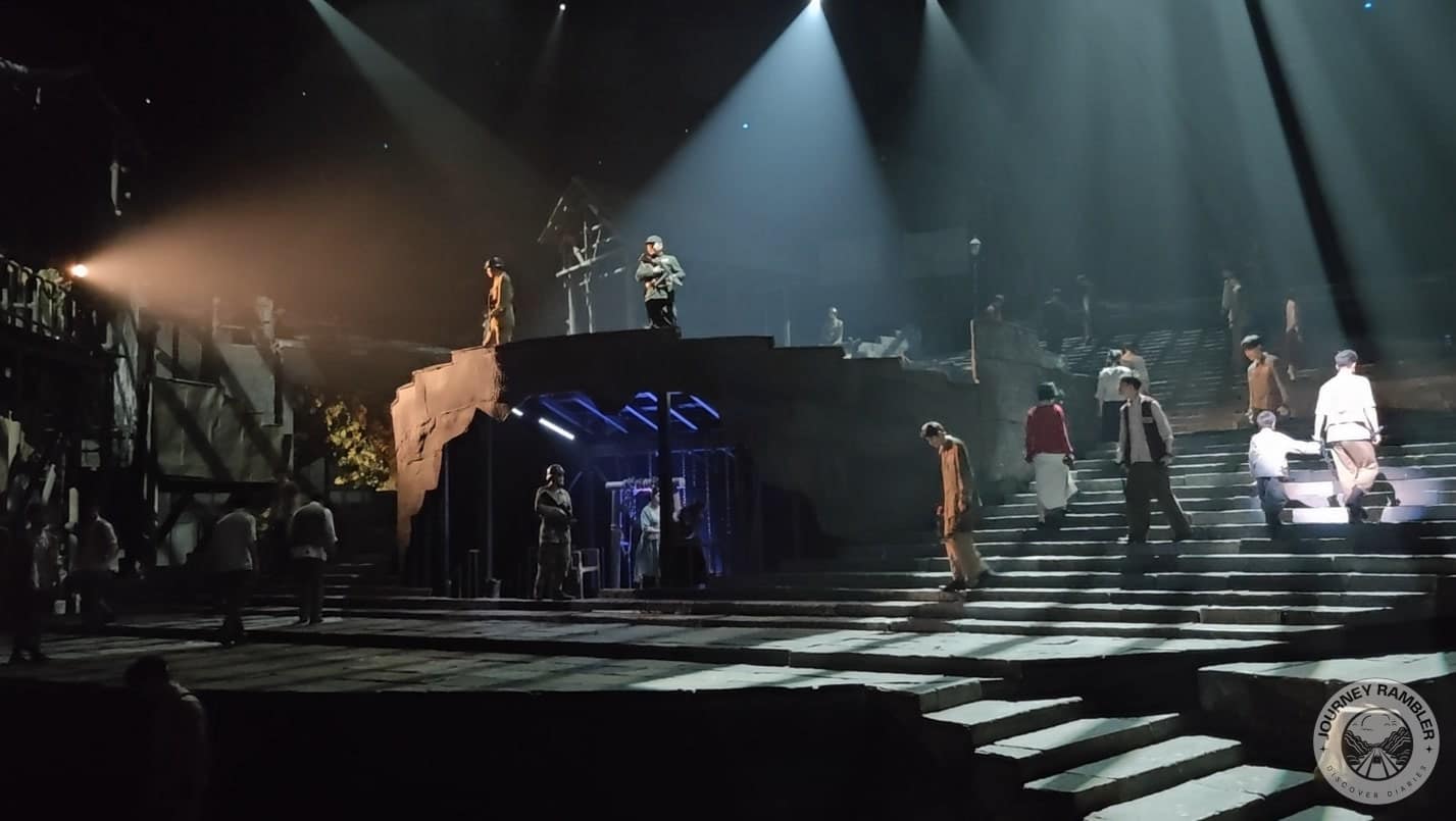 parts of the play where things slowed down