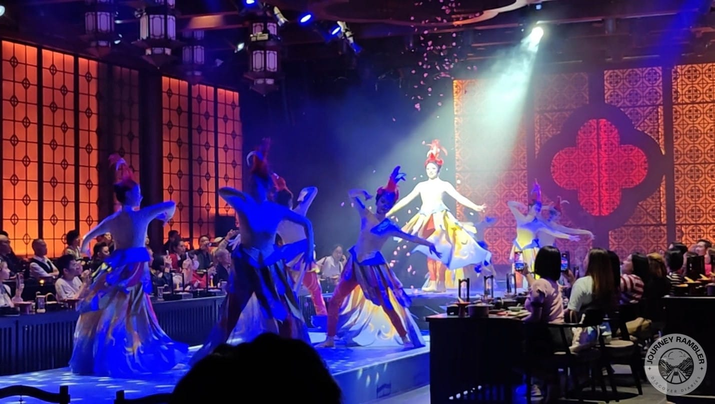 dancers with modern attire