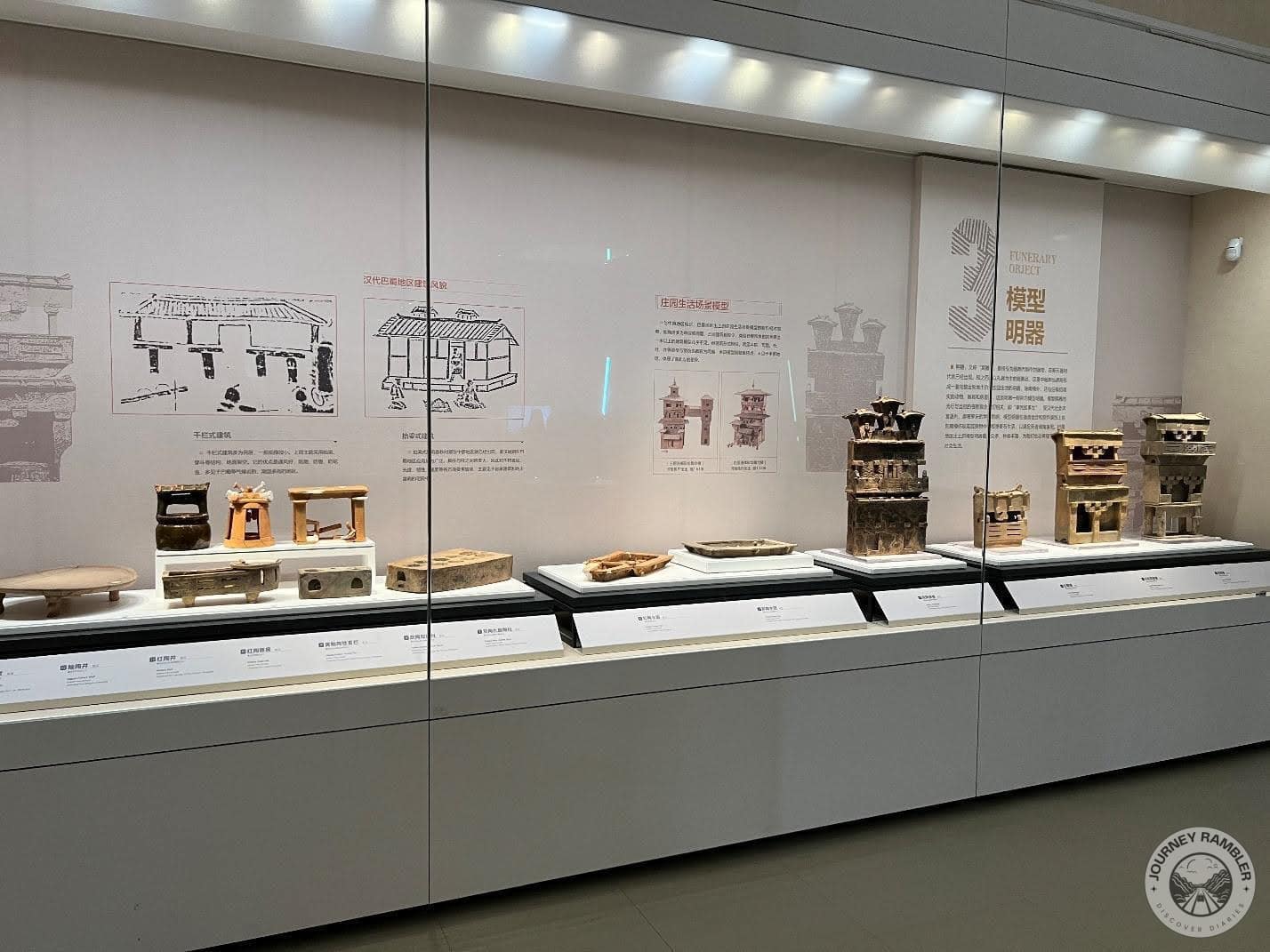 exhibit about stilt houses