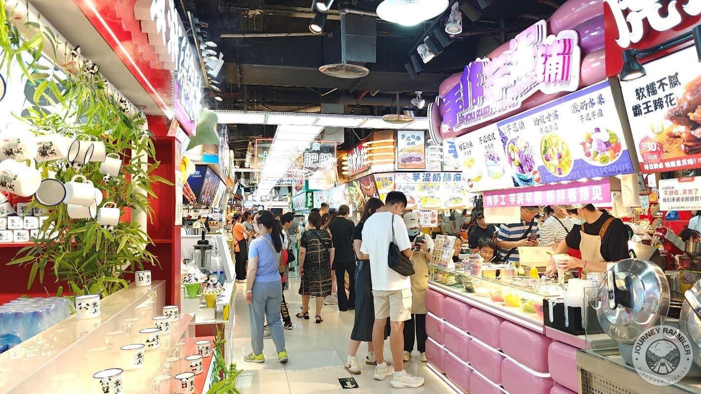 food shops/stalls here just didn't seem to end