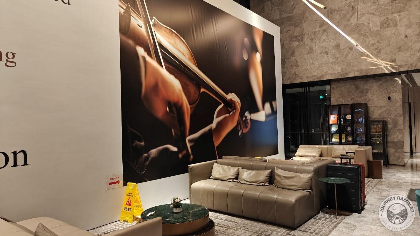 furniture in the lobby