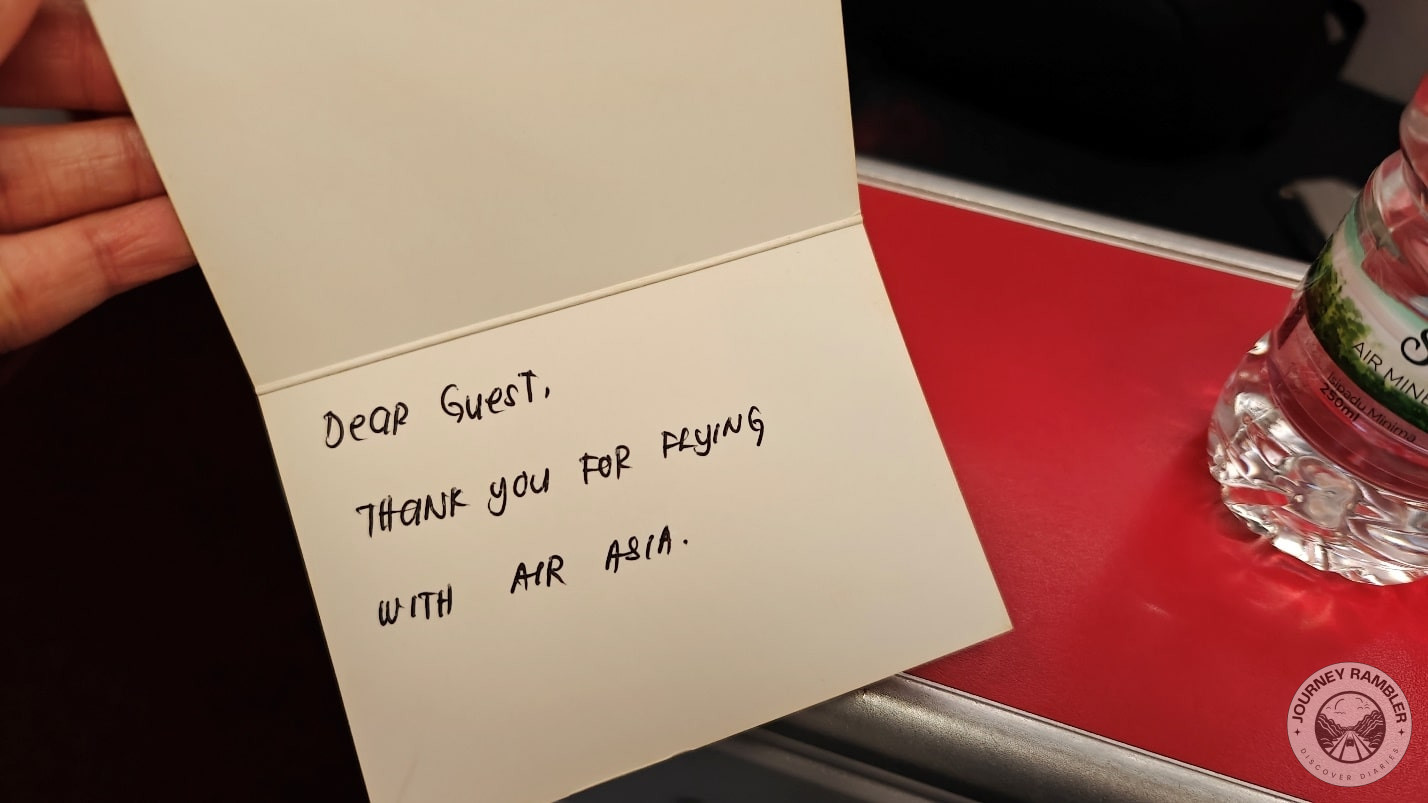 handwritten letter