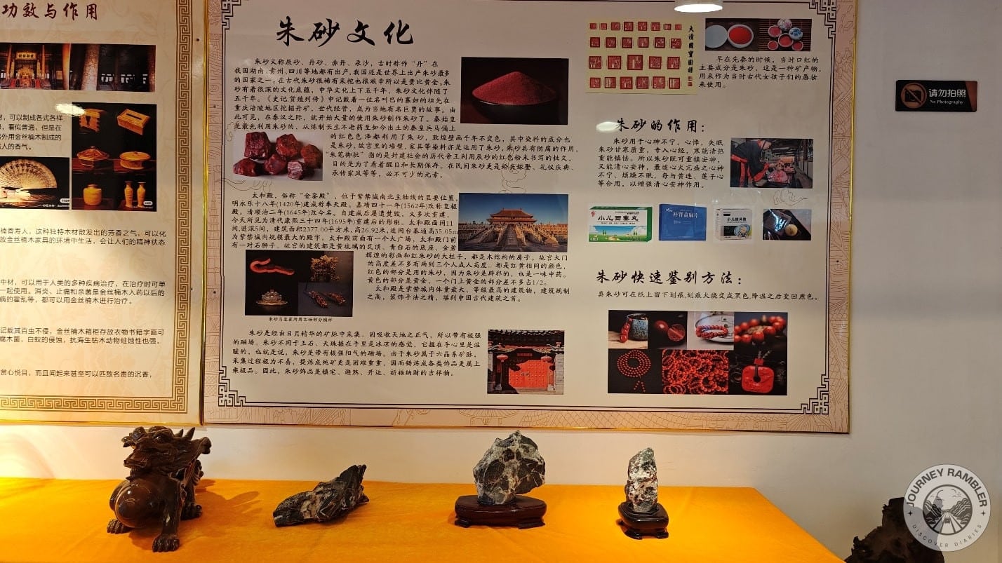 infographic talks about Cinnabar