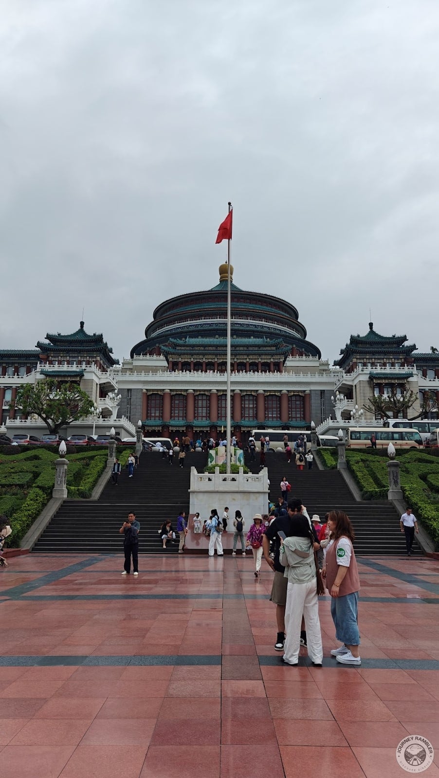 last picture of Chongqing's Great Hall of the People