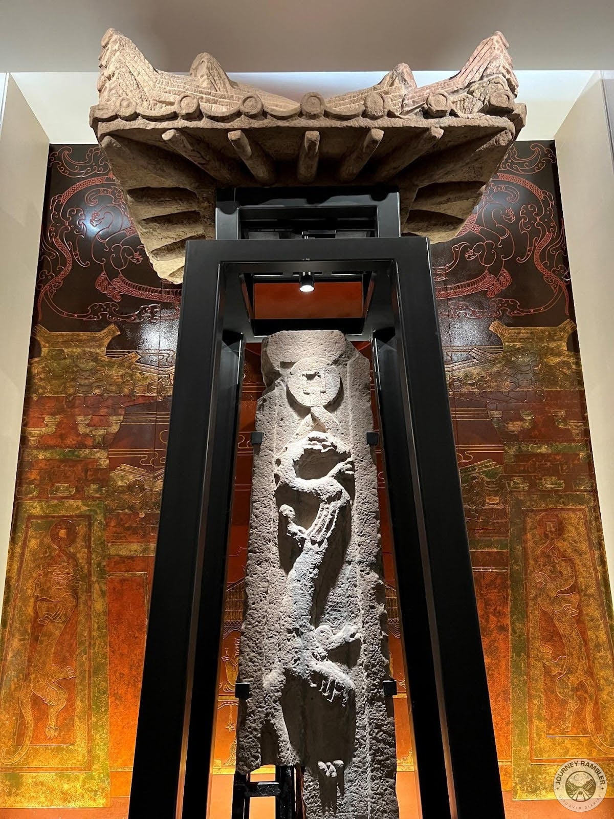 most eerie looking column I found here