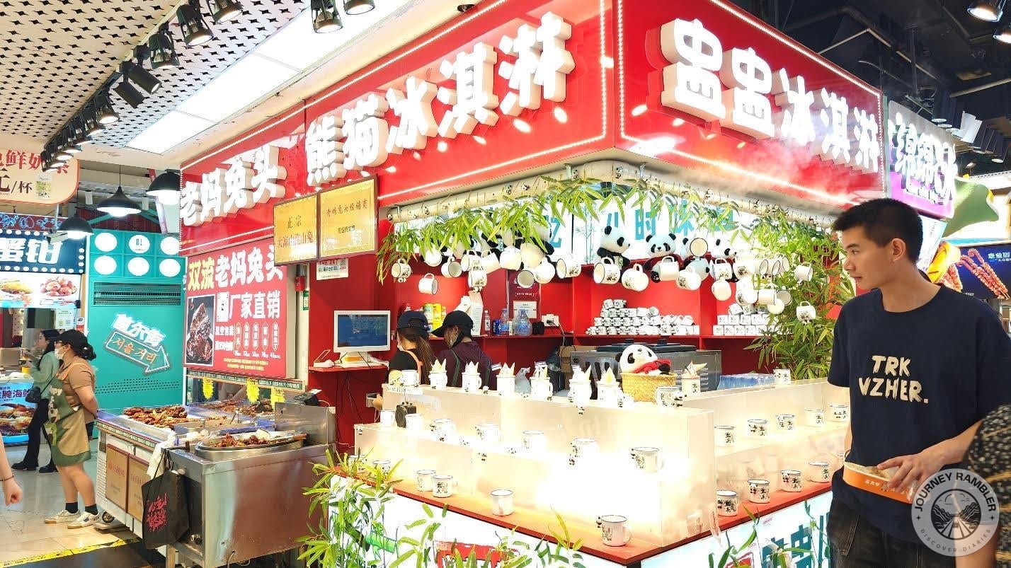 only place that sold braised rabbit heads