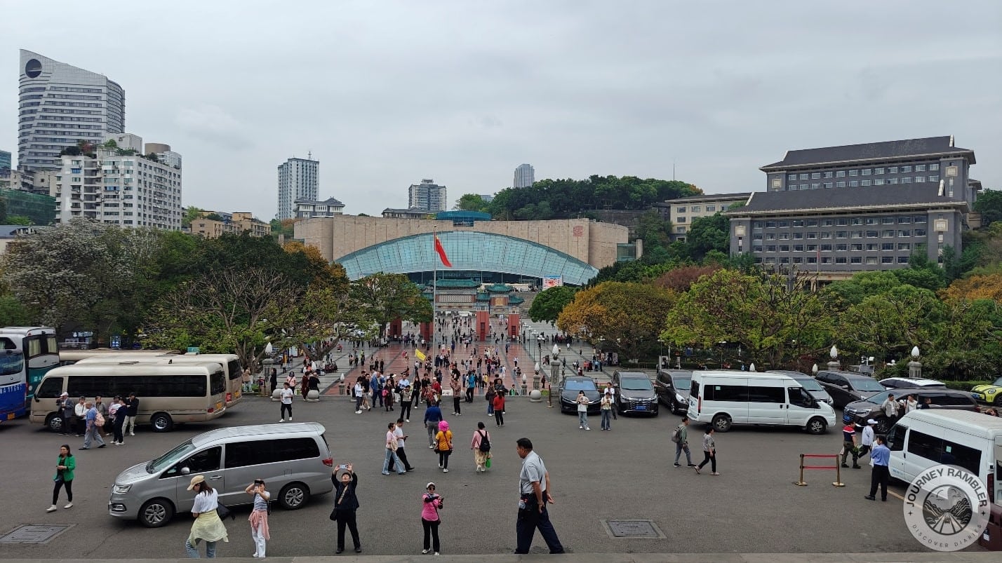 opposite is the Three Gorges Museum which I would visit next