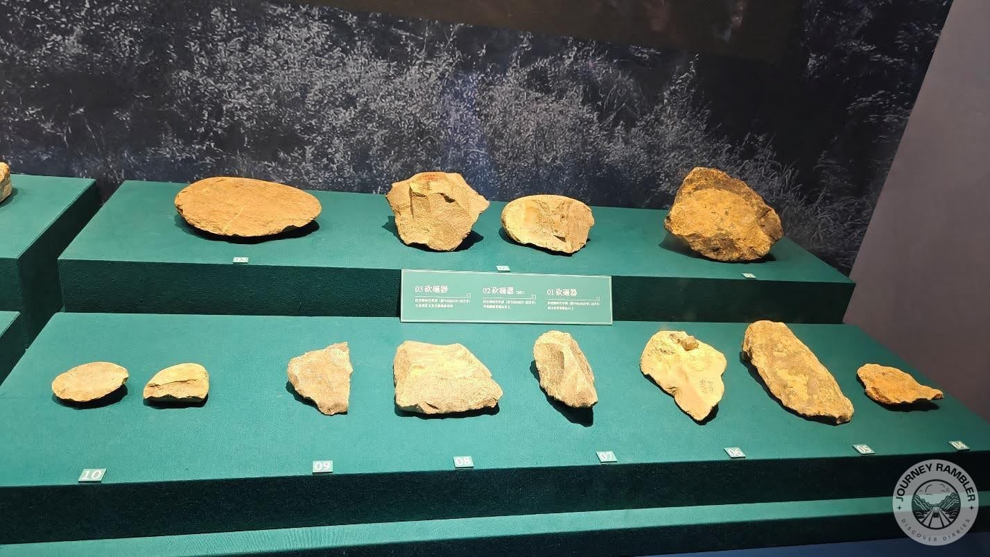 relics found in the sites