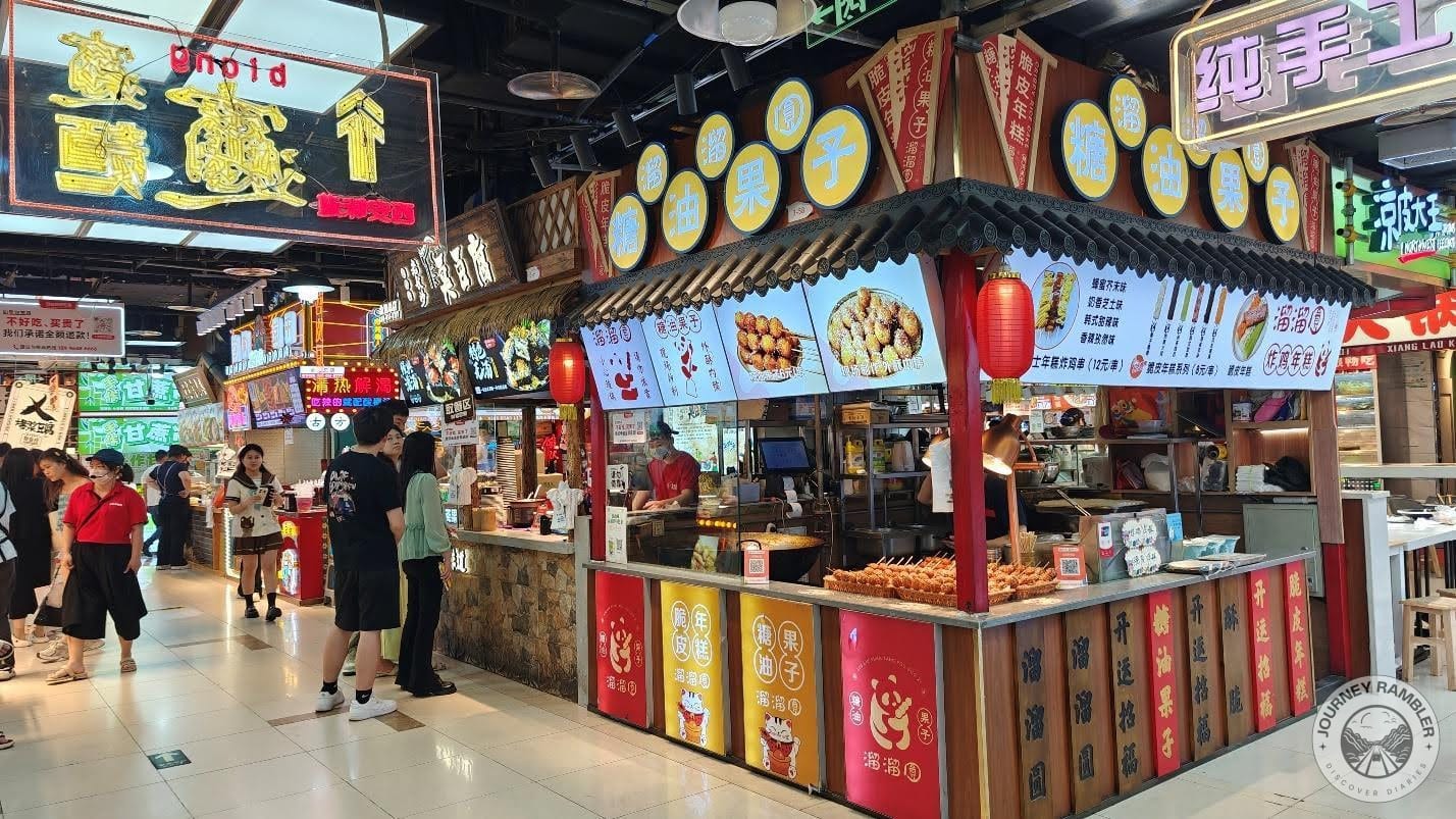 stores here mostly offering Chongqing style dishes