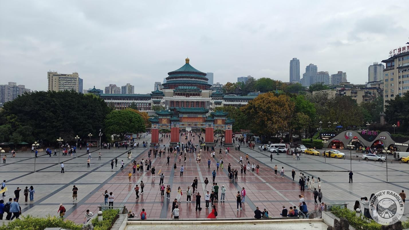 view of the Great Hall of the People