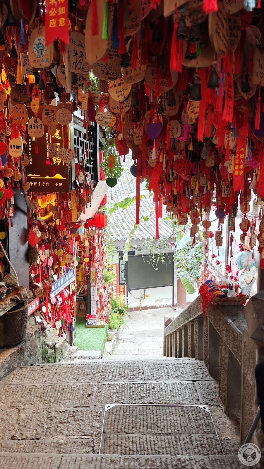 wishing tree that's just full of Bao Die or wishes