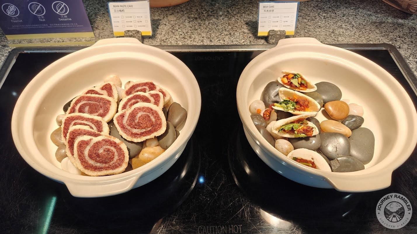 Bean Paste Cake and Chinese Beef Pancake