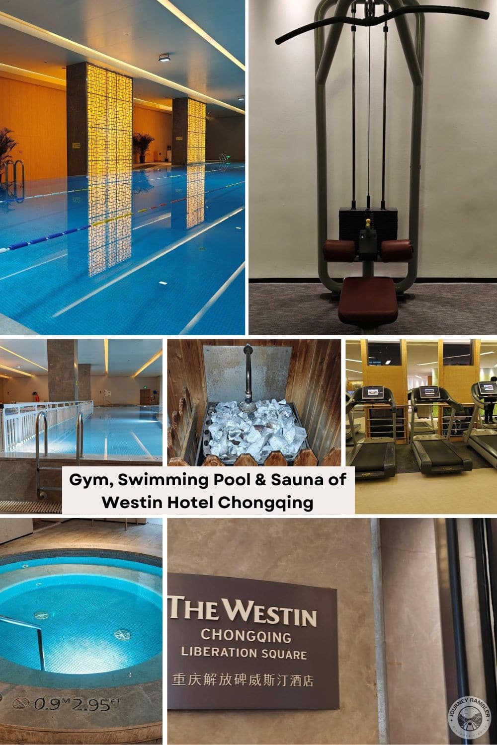 Gym, Swimming Pool & Sauna of Westin Hotel Chongqing