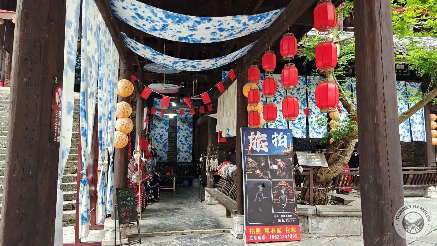 Miao clothing for tourists
