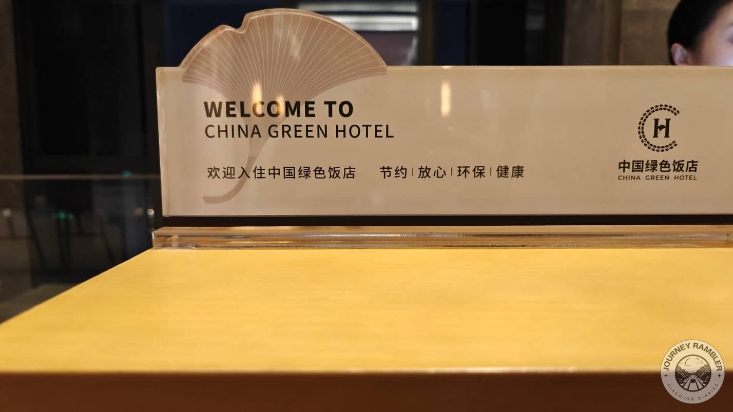 Westin Chongqing Liberation Square is also what's considered a Green Hotel
