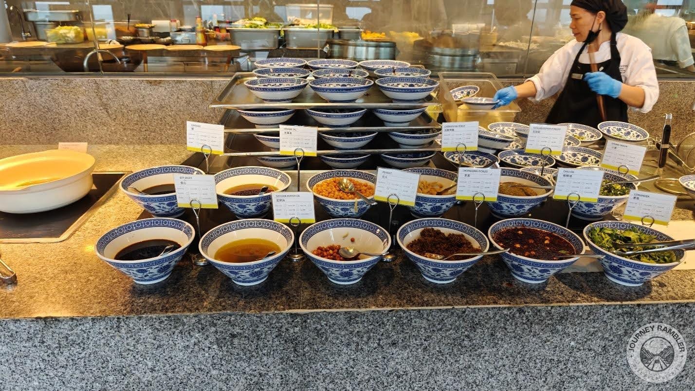 another section that features Chongqing noodles or xiaomian