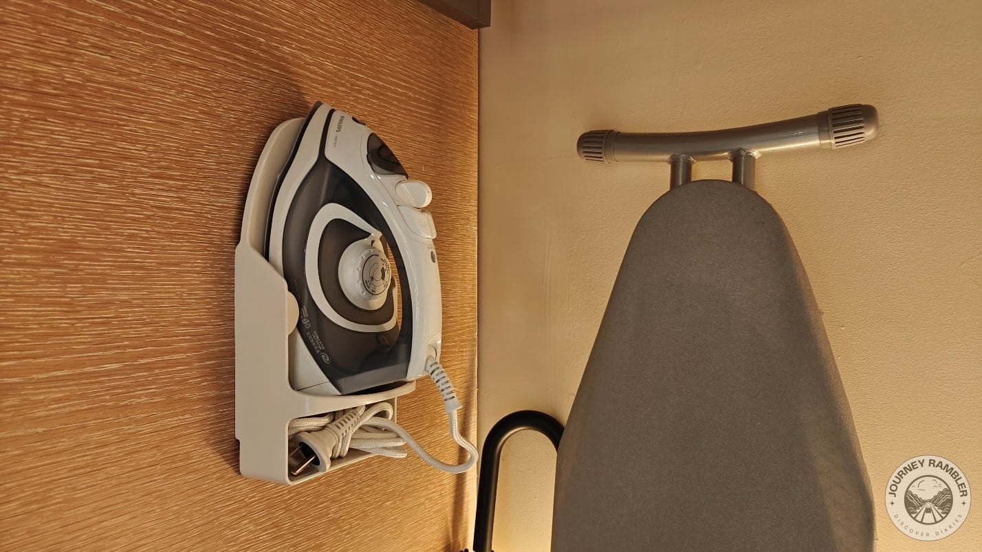 closer look at the steam iron