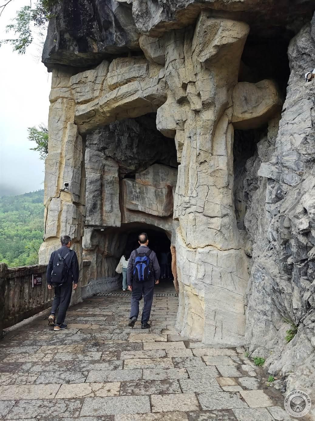 entrance to this area