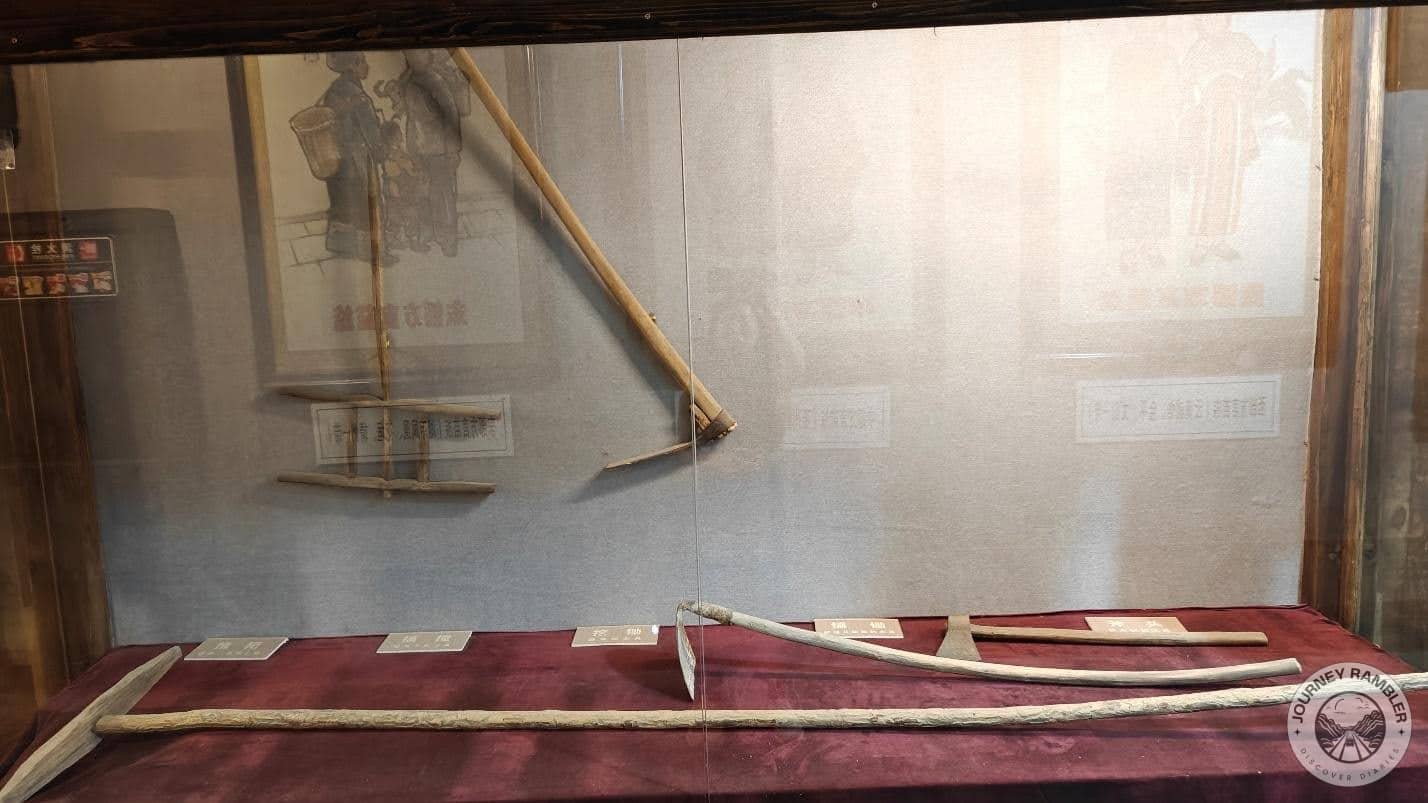 farming implements that you'd typically find in Miao farming households