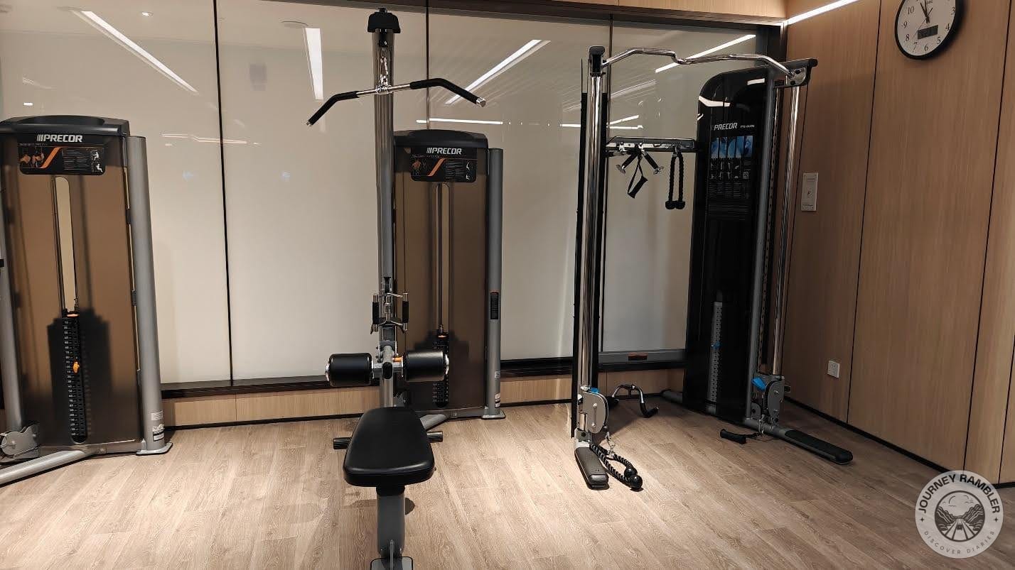 lat pulldown machine and functional trainer
