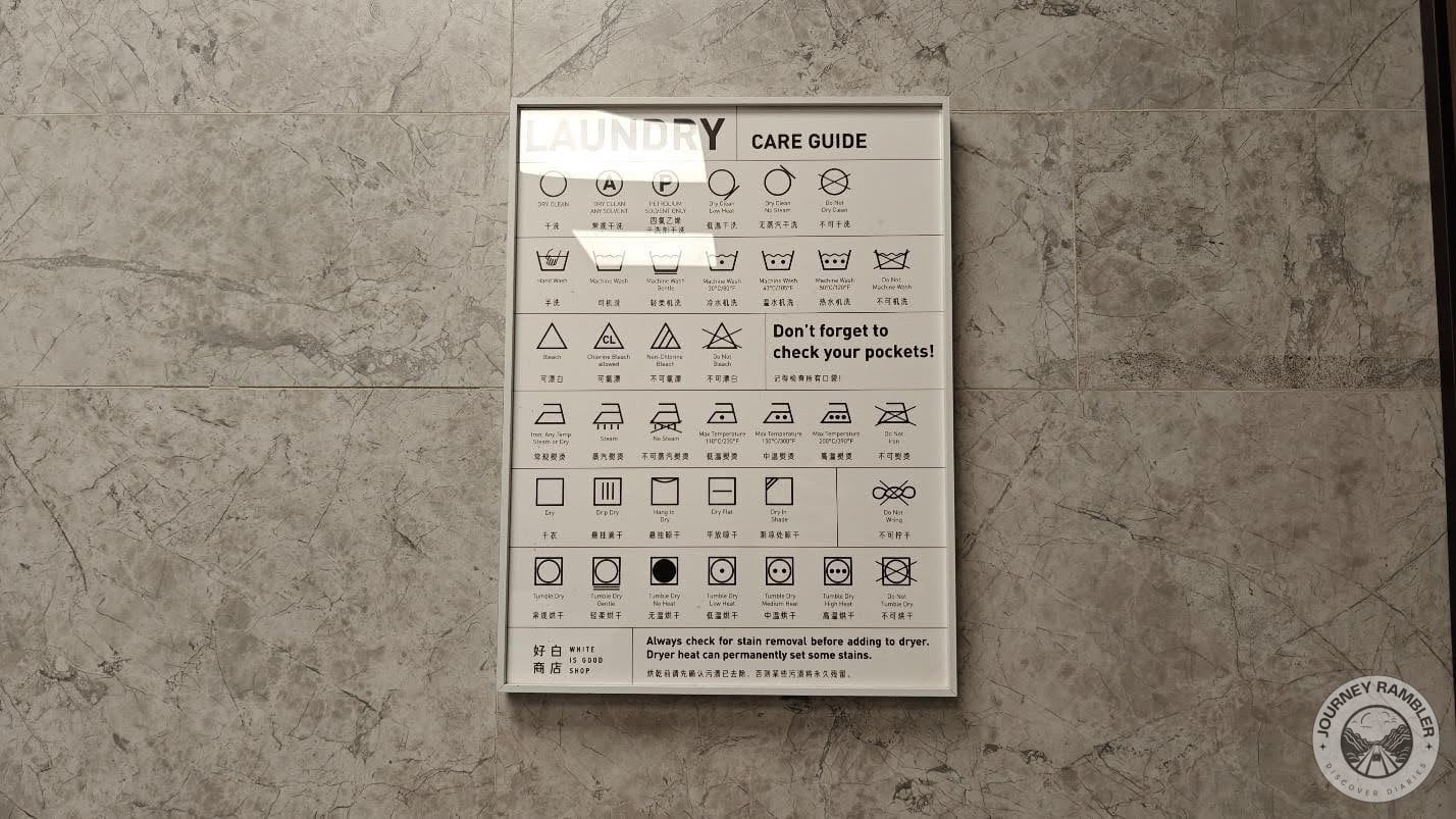 laundry care guide