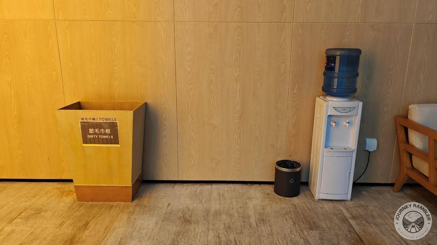 other dirty towel bins