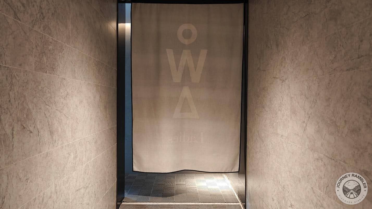 pool area entrance