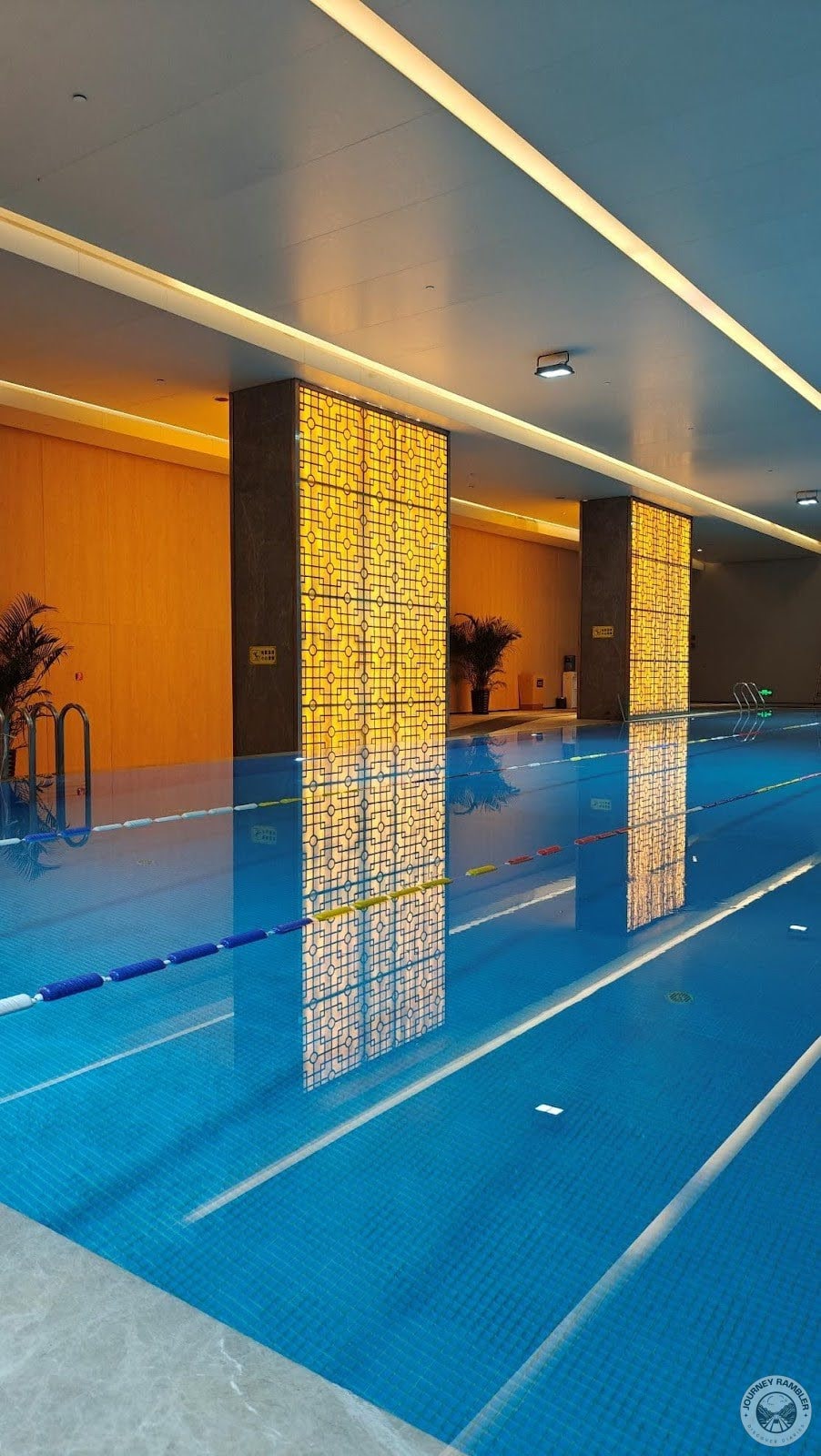 pool looked really pristine