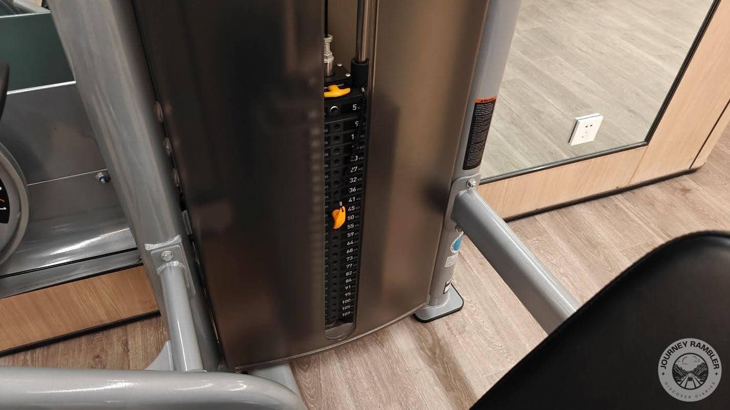 seated leg curl machine