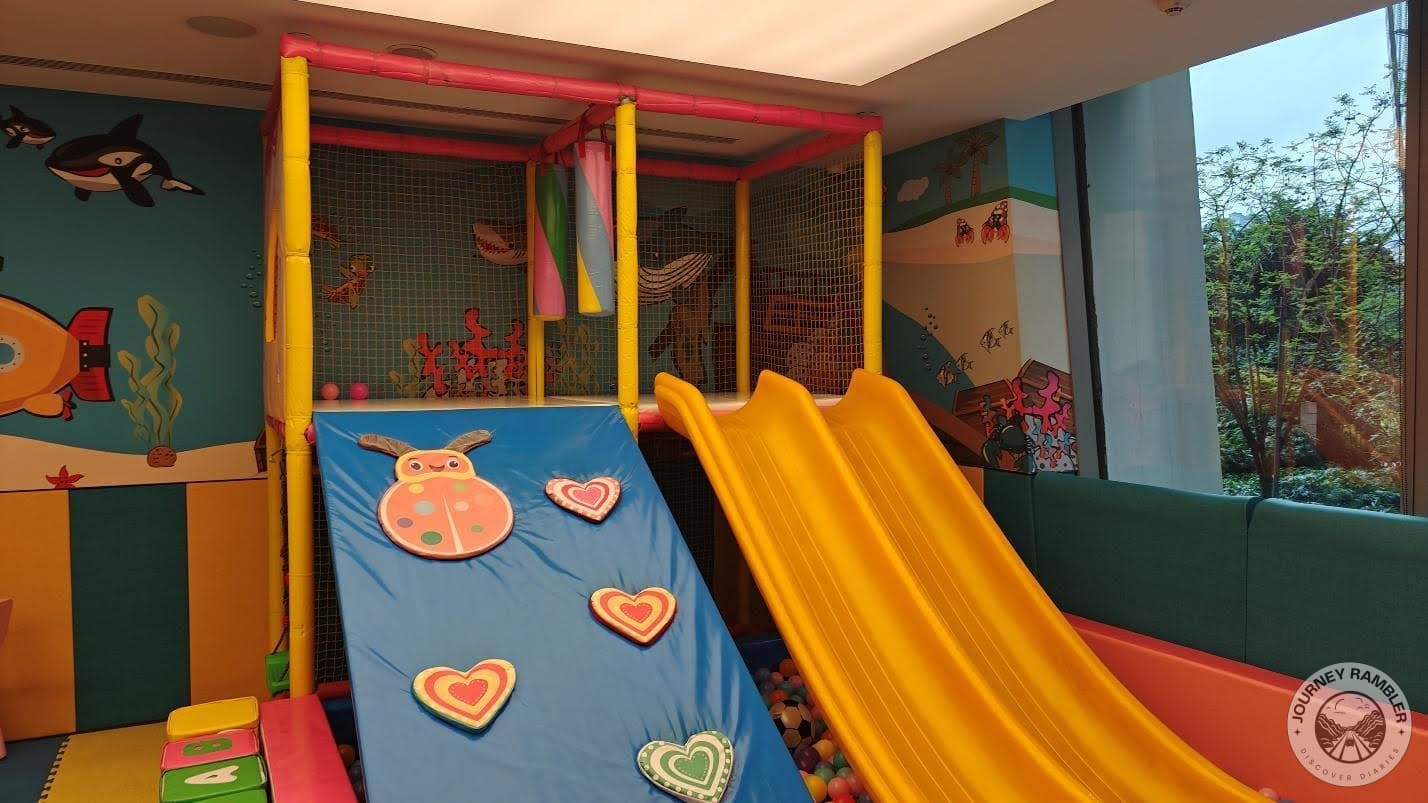 second level of the play structure